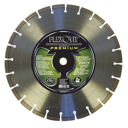 Flexovit MASONRY SAW DIAMOND BLADE PREMIUM 44772